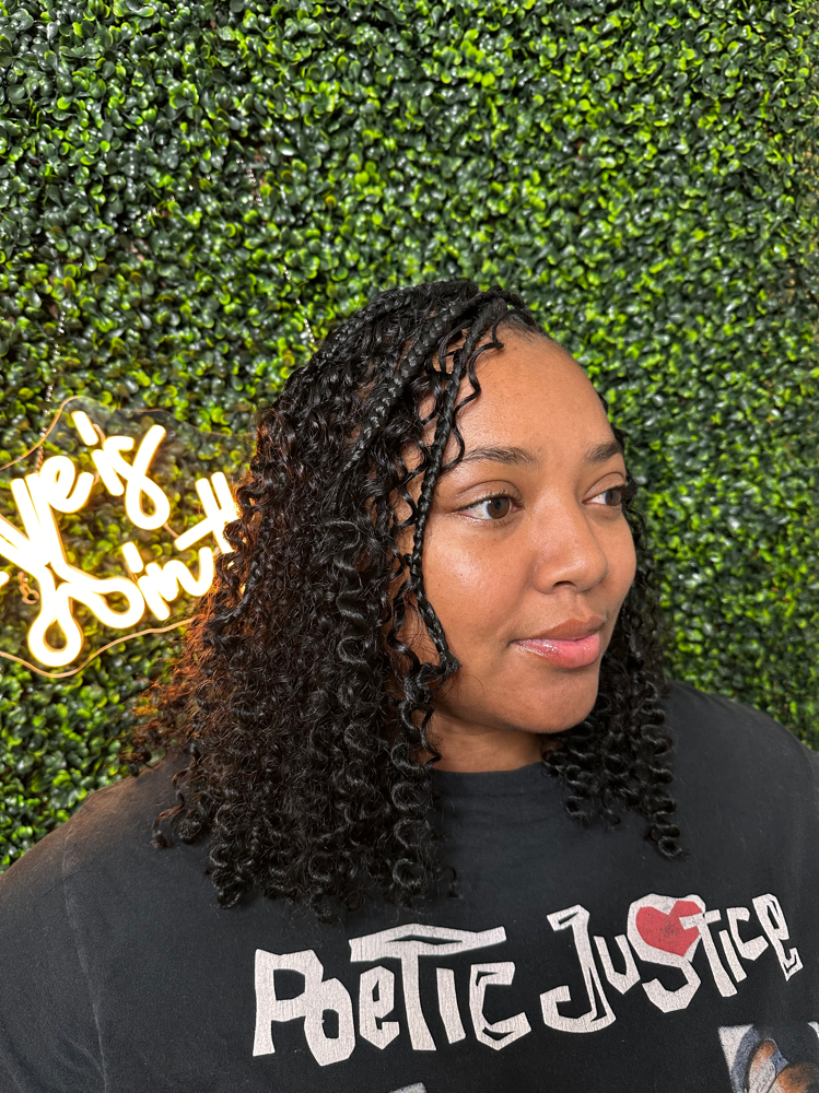 Knotless Boho Bob