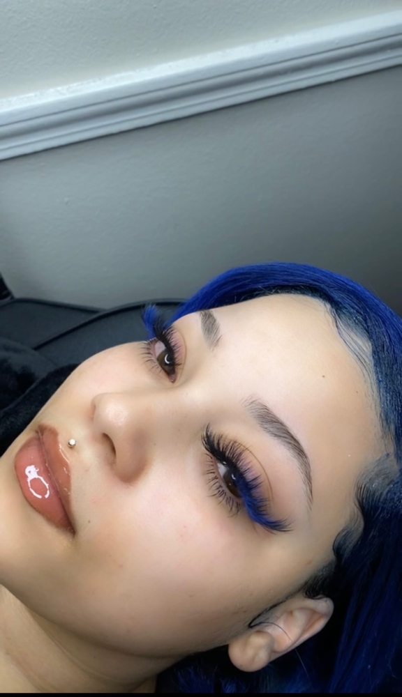 Added Colored Eyelashes