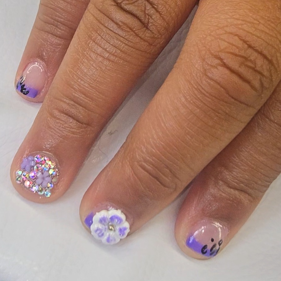Mini Me Spa Manicure at Goddess Nail and Beauty Bar in RACINE, WI