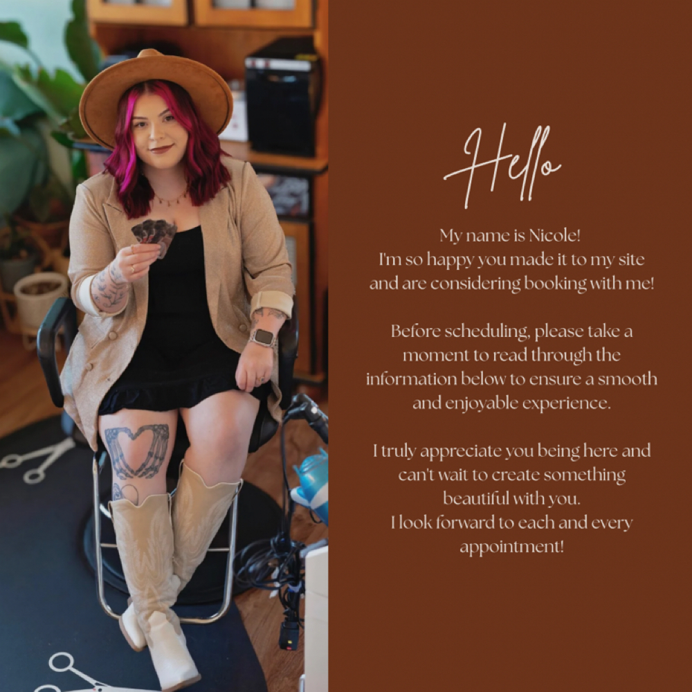 📌 PLEASE READ BEFORE BOOKING at Creative Hair Artistry in Eugene, OR