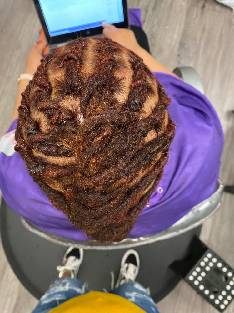 Comb Twist Retwist w/ UpDo