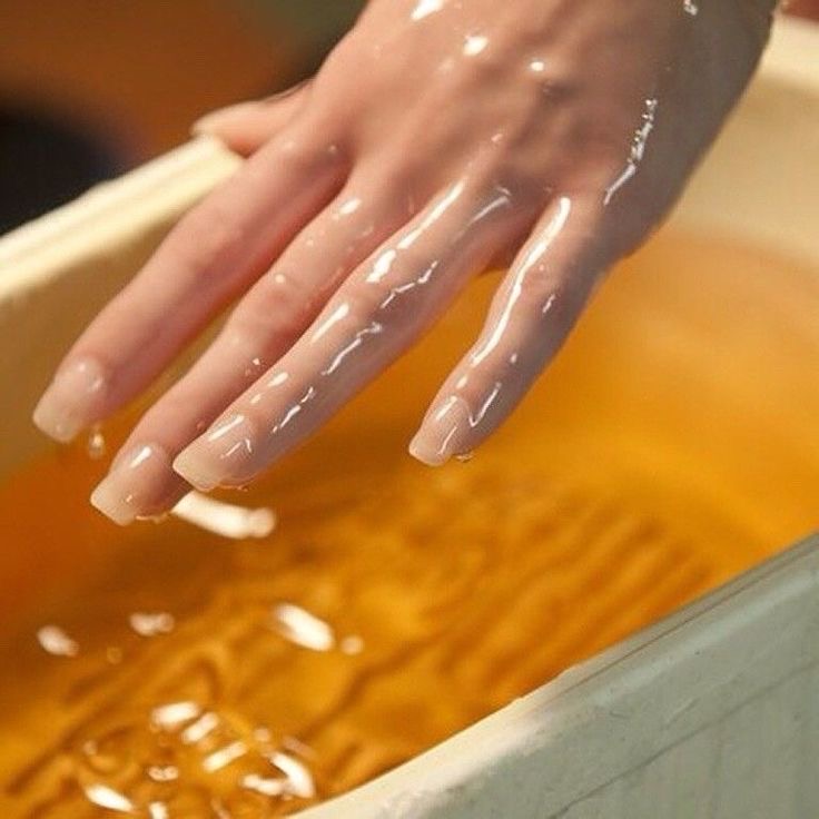 Paraffin Wax Hand Treatment