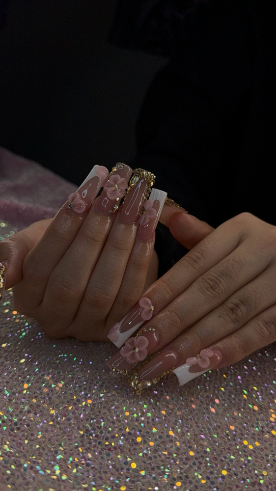 XL~Acrylic Set W/extra Design