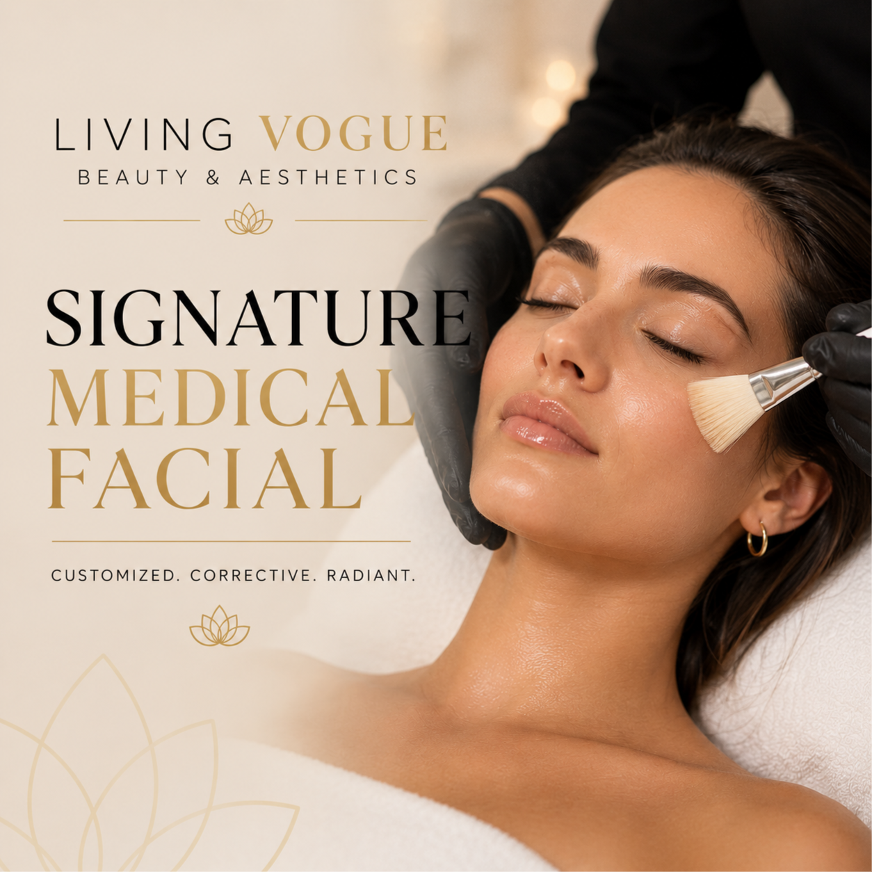 Signature Medical Facial at Living Vogue Beauty & Aesthetics in Union, NJ