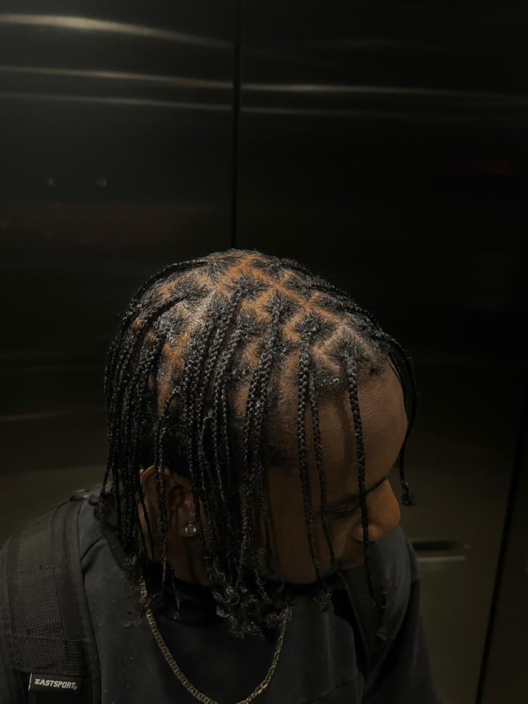 Mens Braids (Natural Hair)