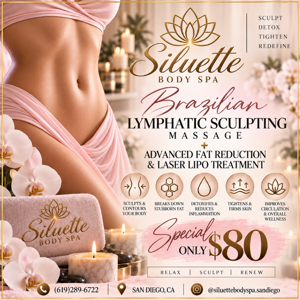Specials 🩷 at Siluette Body Spa SD in San Diego, CA