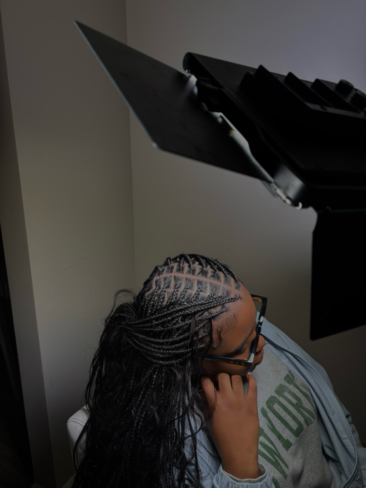 Smedium Knotless🤍 at Opulent beauty in charlotte, NC