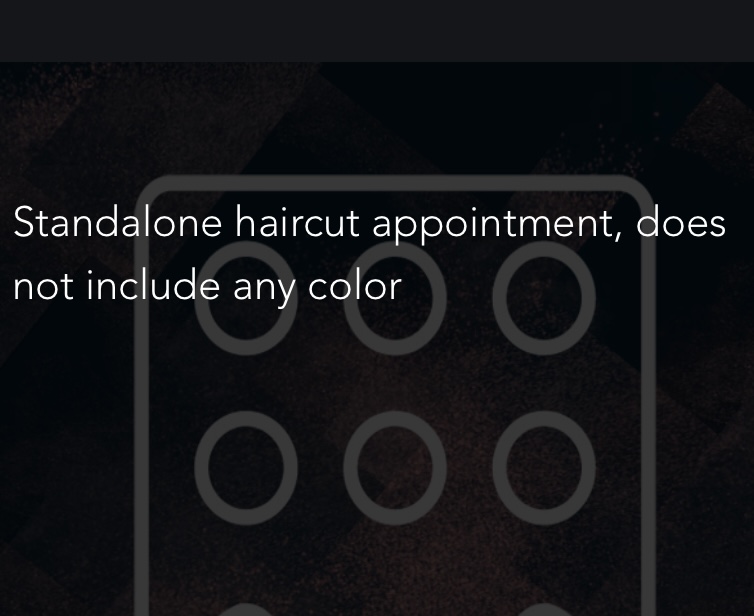 Stand Alone Haircut Service