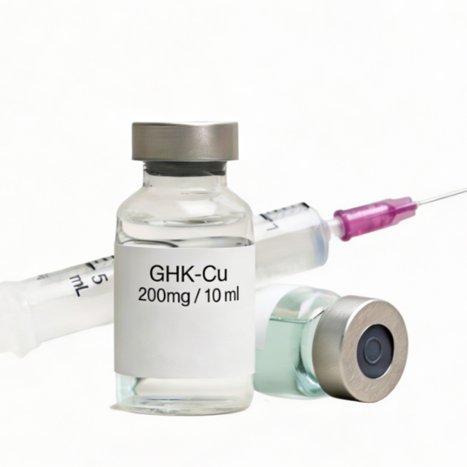 GHK-Cu 200mg / 10ml vial at Le bel âge Salon & Spa in Conway, AR