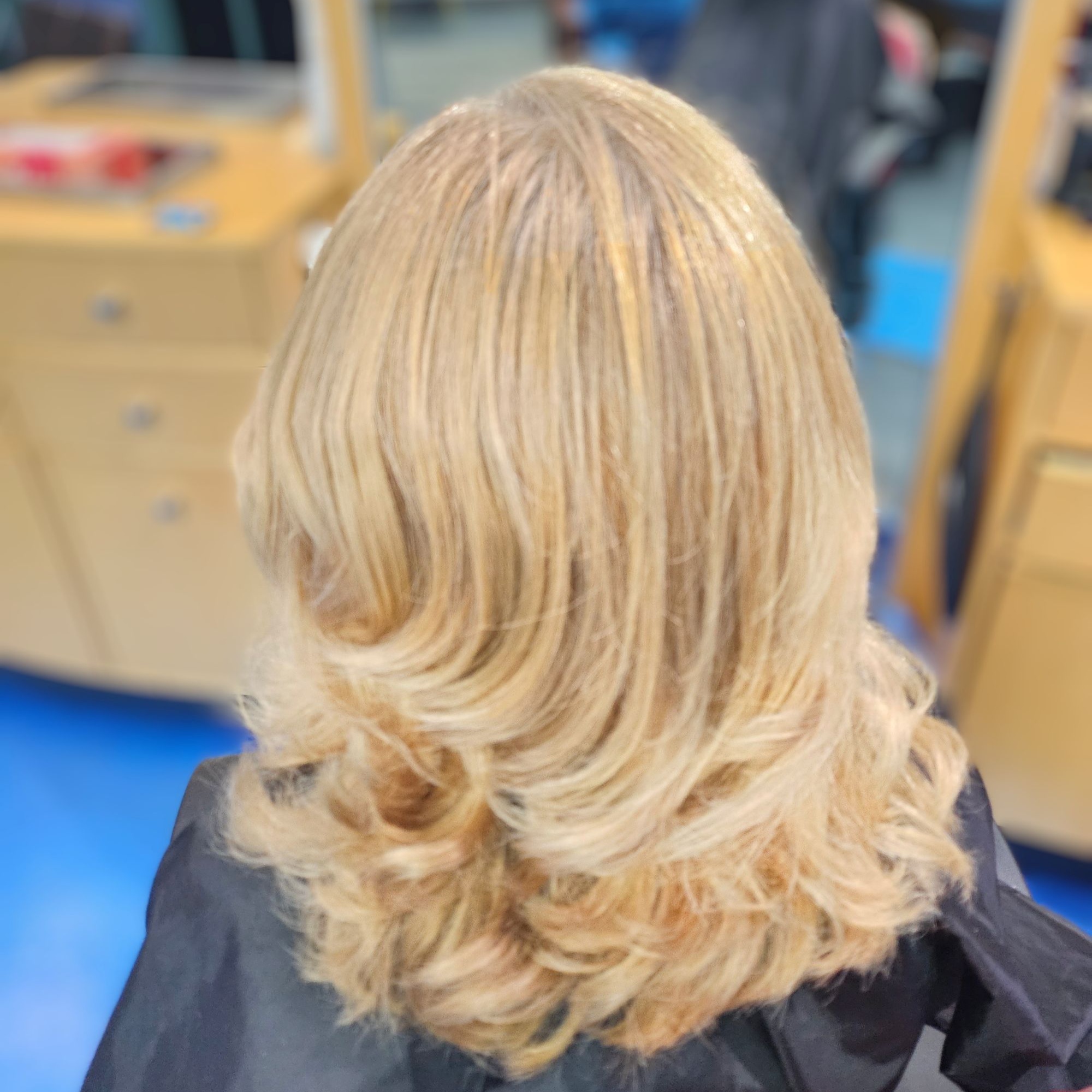 Hair gloss treatment at Lovingit Salon in Lake Villa, IL