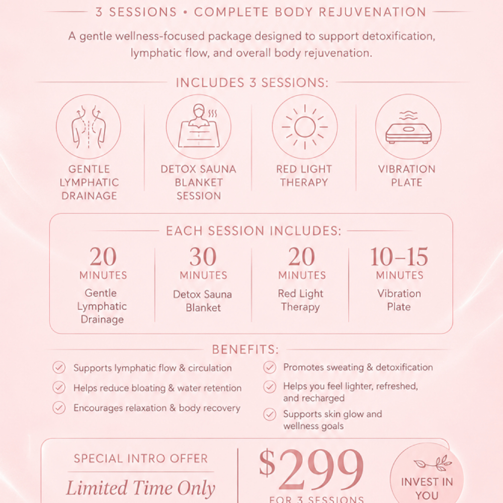 Detox Wellness at De Colores Beauty Bar in Chicago, IL