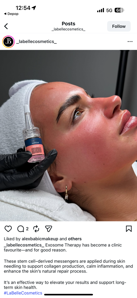 Stem Cell Facial at La Vie Makeover Studio in Elmwood Park, NJ