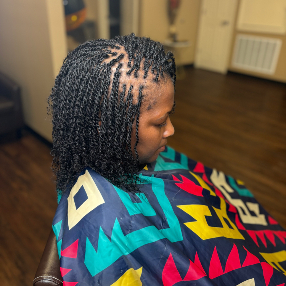 Microloc 2 Strand Twist Extension at Some Like It Loc’d in Chandler, AZ