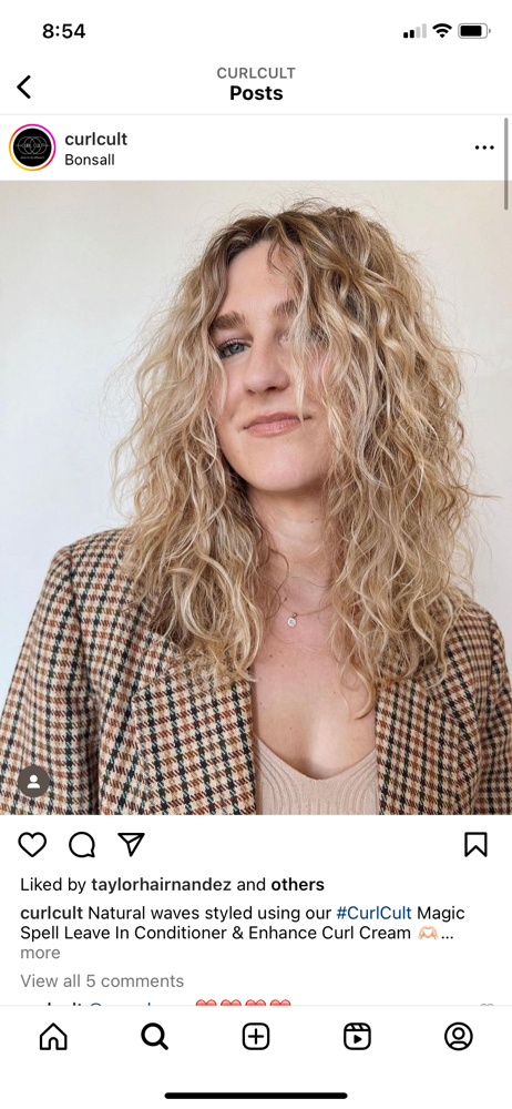 Curl Texture Service at Danyel Harris in Cherryville, NC