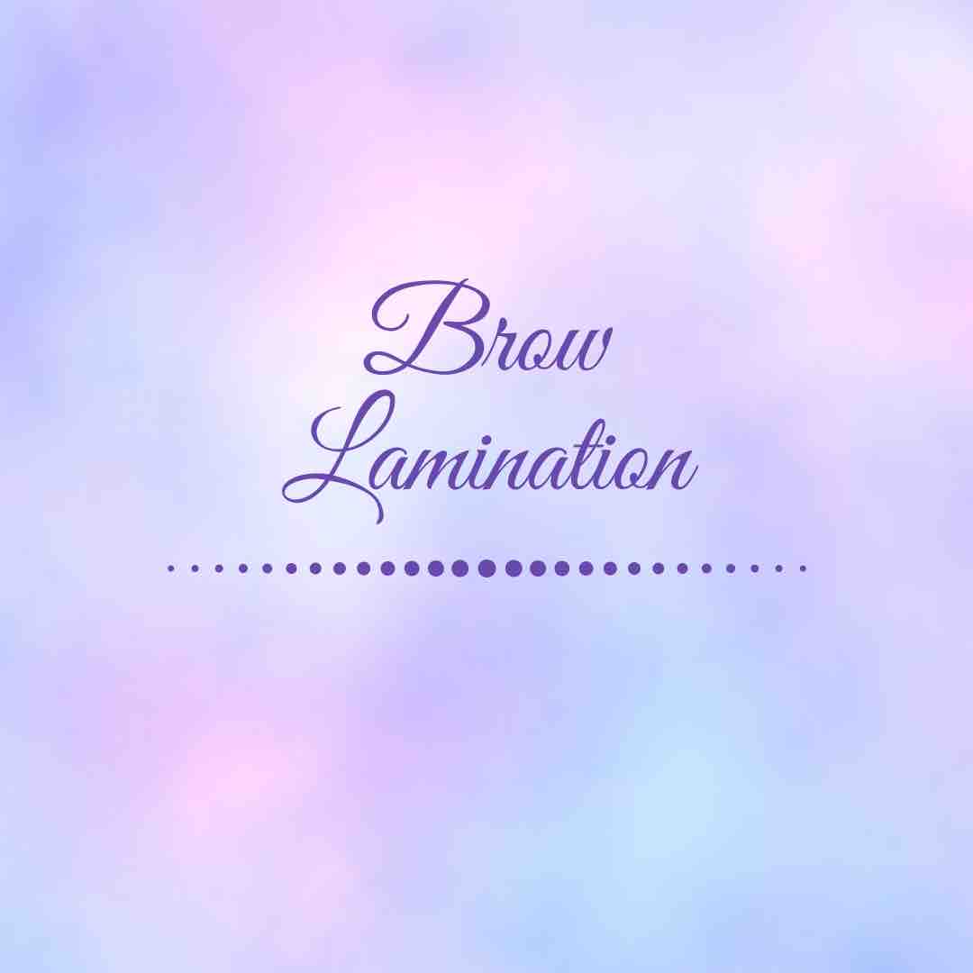 Brow Lamination Experience