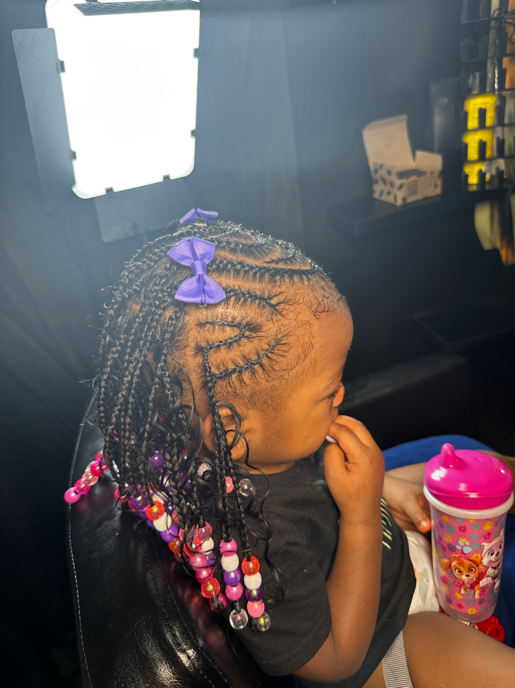 Fulani Braids (Ages 2-5) at Slay.edinbraids LLC in Belleville, NJ