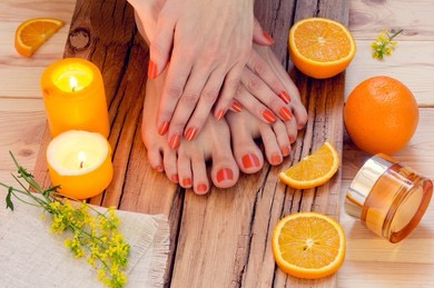 Orange Blossom Pedicure