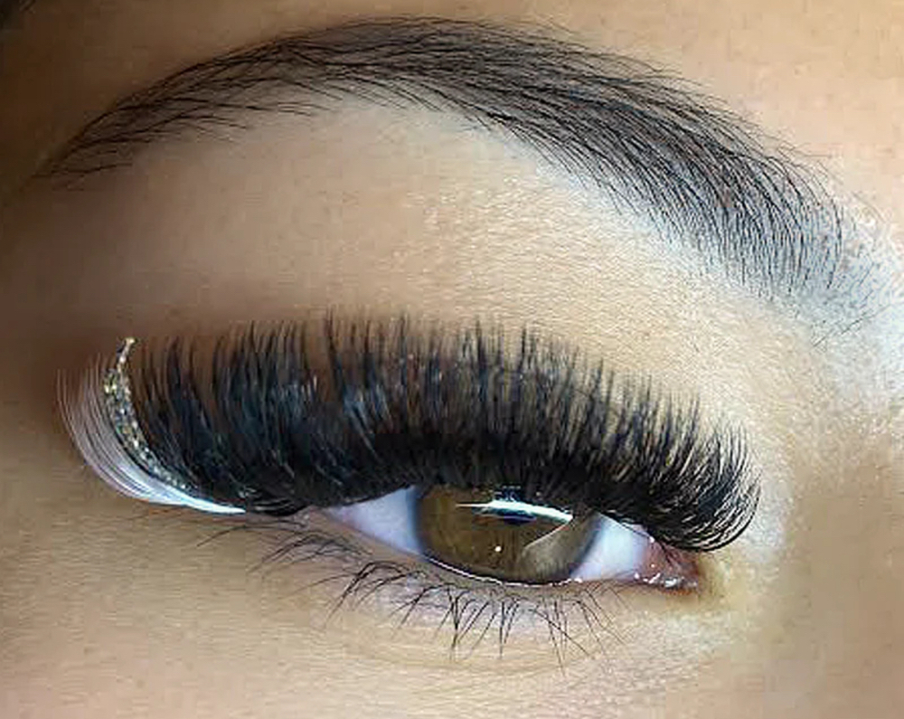 Colored Lash Extensions