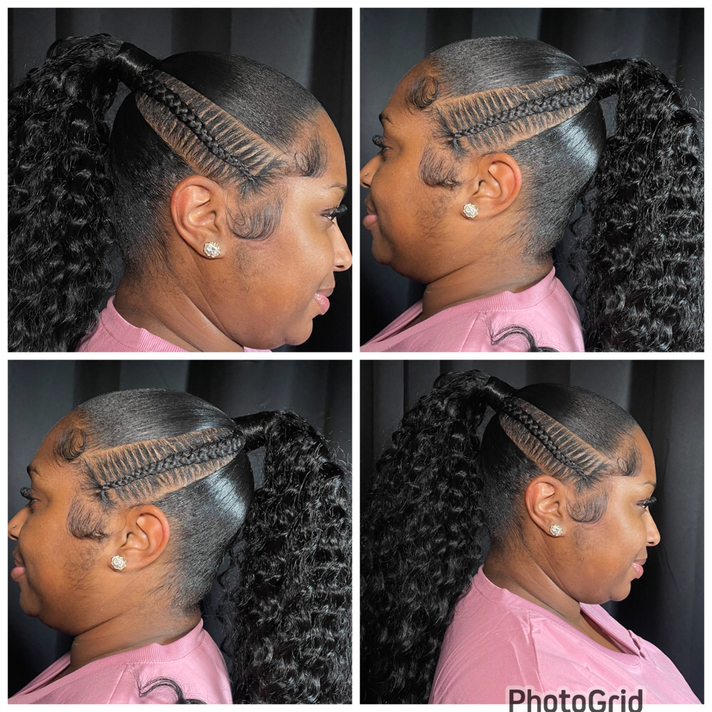 Ponytail at All Tingz Beauty in Rowlett, TX