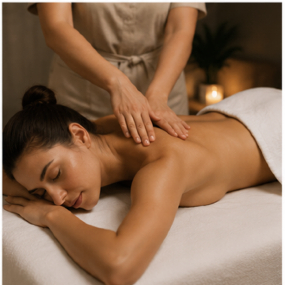 Back / upper body Massage at Dreams Spa in hesperia, CA
