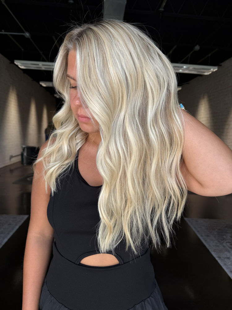 the partial blonding at Cassidy Simpson in Mebane, NC