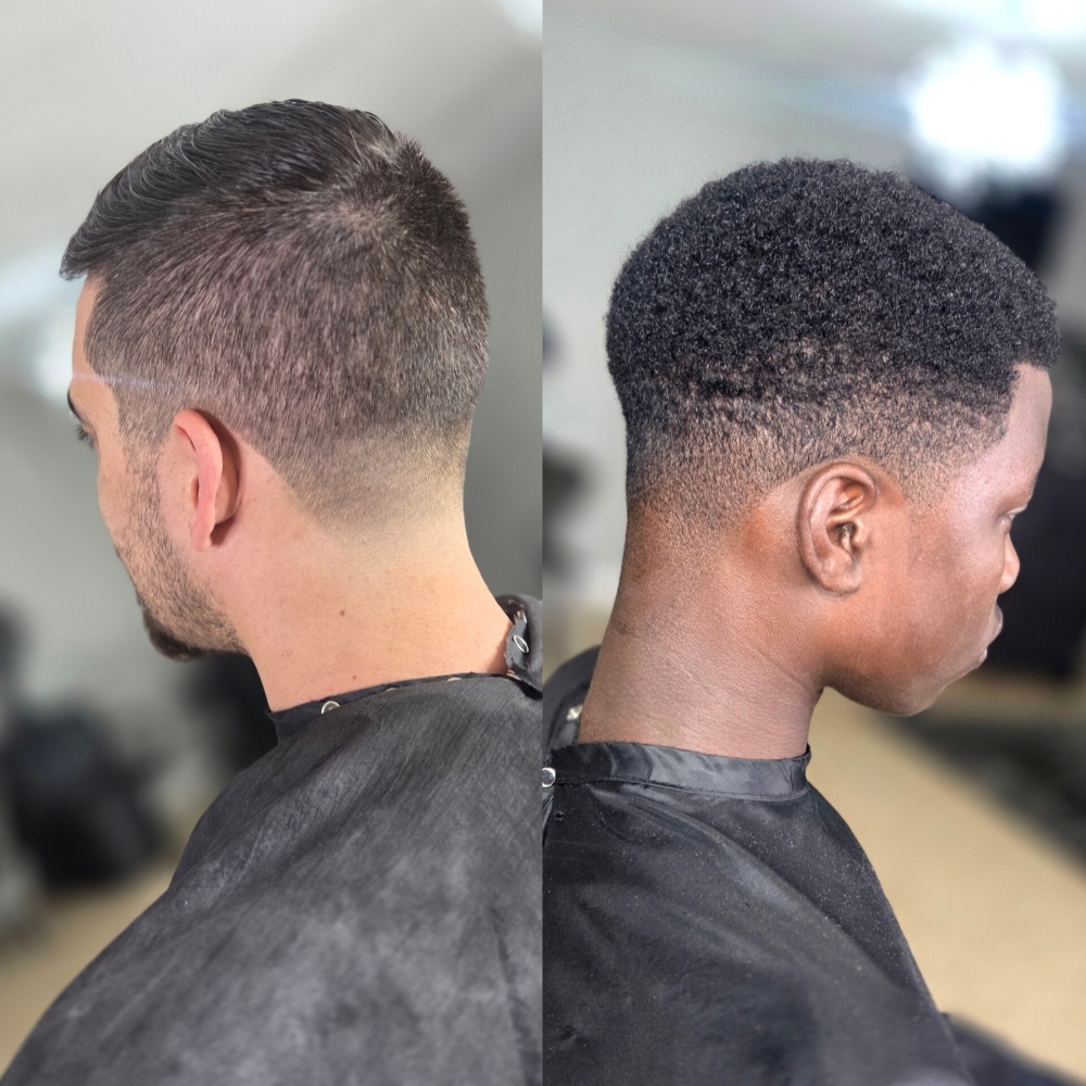 Wedding Groom Haircut at SALON 314 in Myrtle Beach, SC