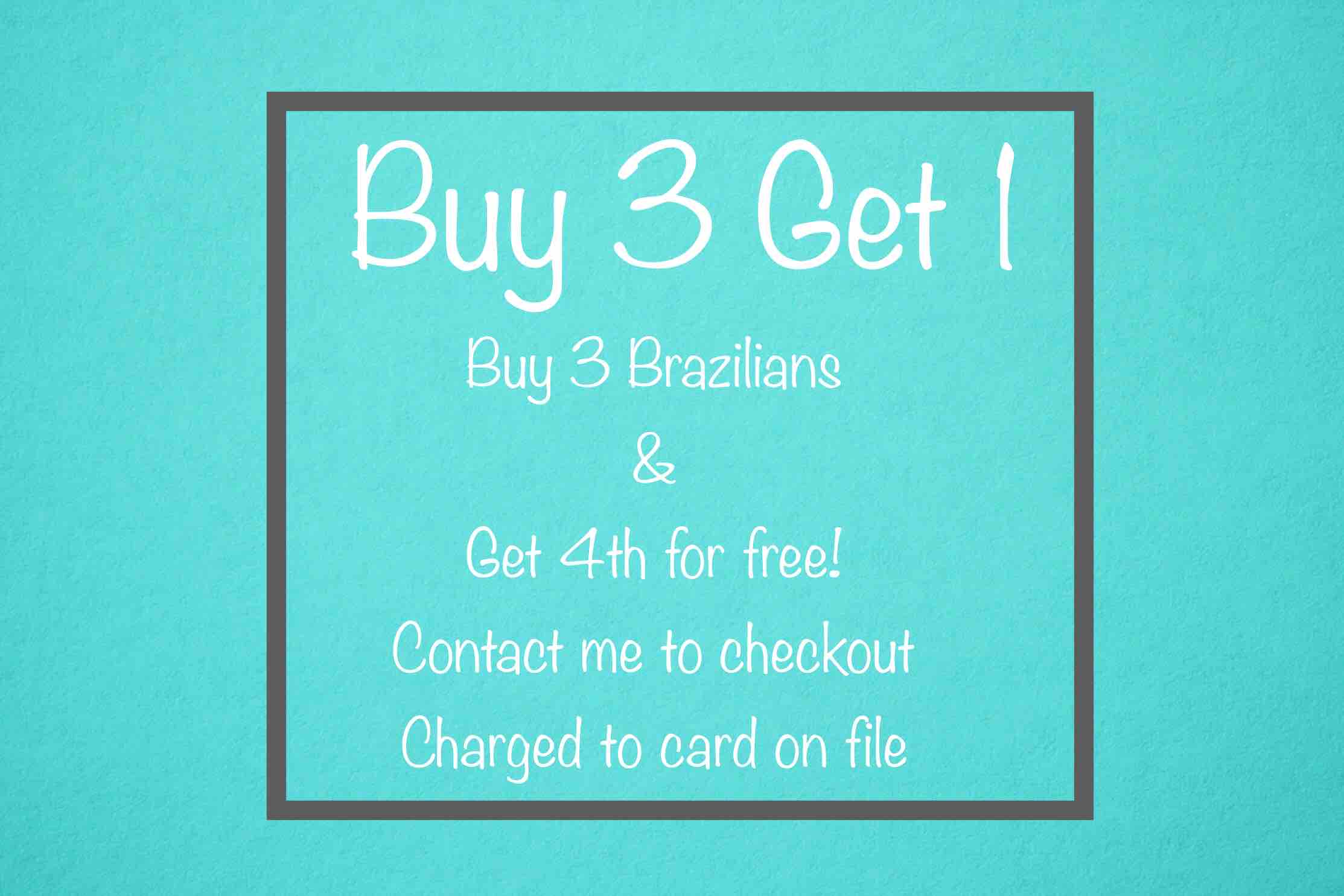 Brazilian Bundle Buy3Get1