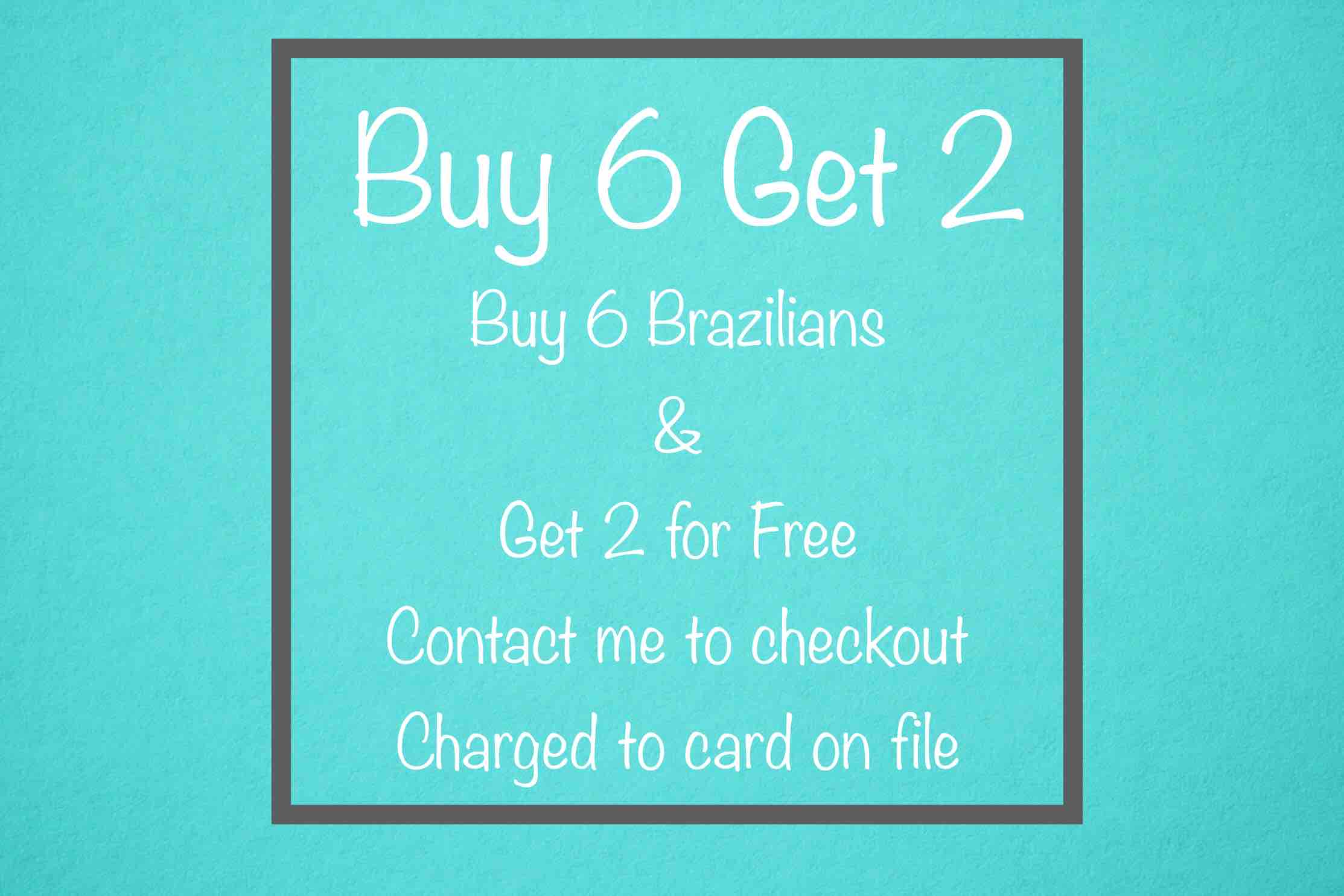 Brazilian Bundle Buy6Get2