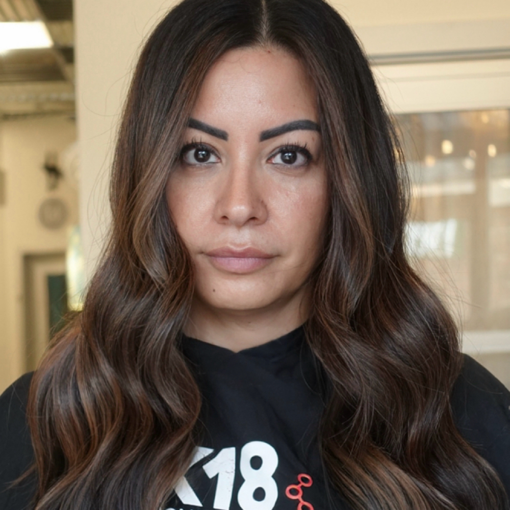 Dimensional Brunette Balayage at Hannah Simone Salon + Spa in Arlington Heights, IL