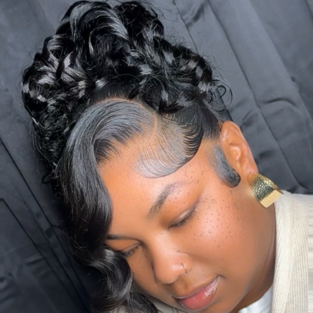 Frontal Ponytail at Darica_the_Stylist✨ in Lancaster, SC