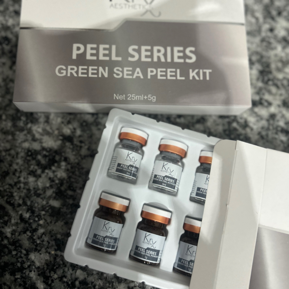 Green Sea Peel at Blissful Skin By Maddie in San Antonio, FL