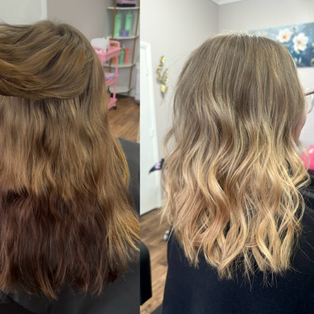 Color Correction at The Divine Hair in Carrollton, IL