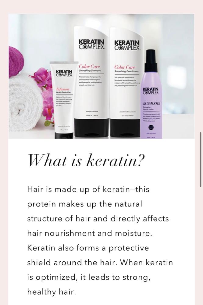 Ketatin Complex Smoothing Treatment