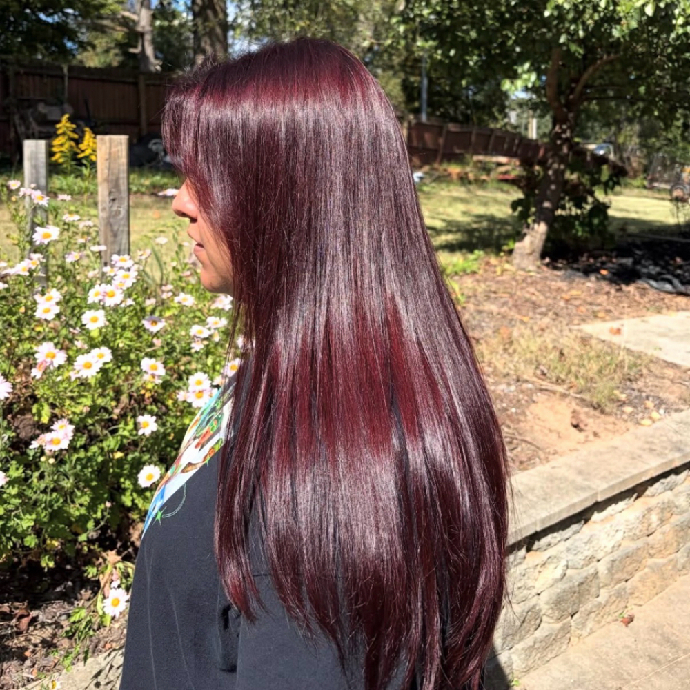 all over color at kelly garcia in cumming, GA