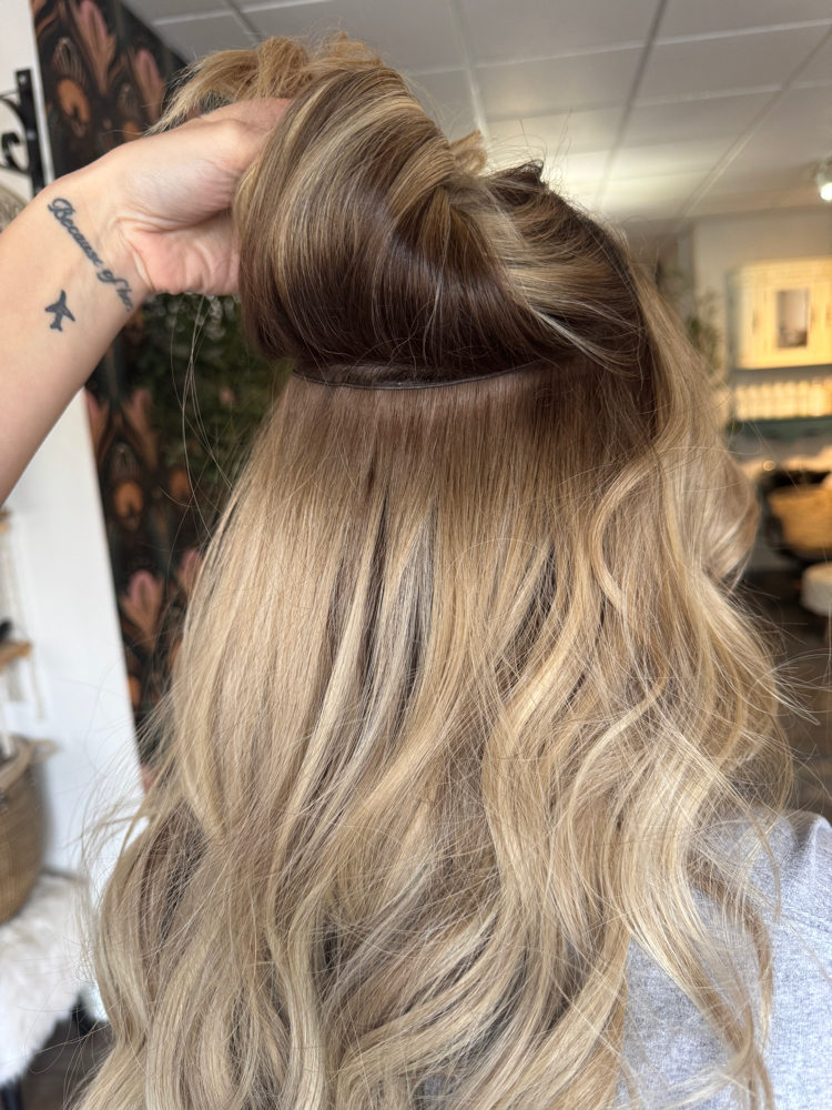 The Taped Weft Extensions (1 row)