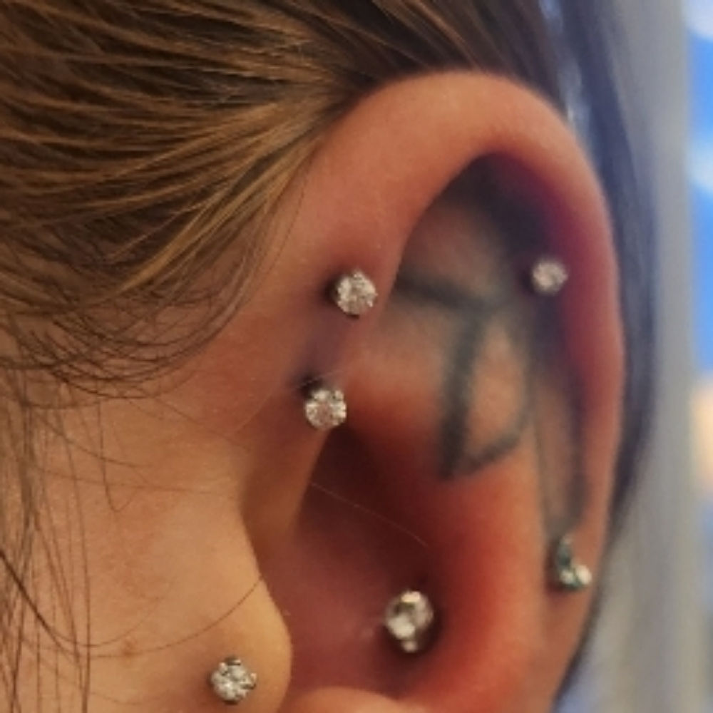 Forward Helix Piercing at Sagrado Salon and Skin in Richland, WA