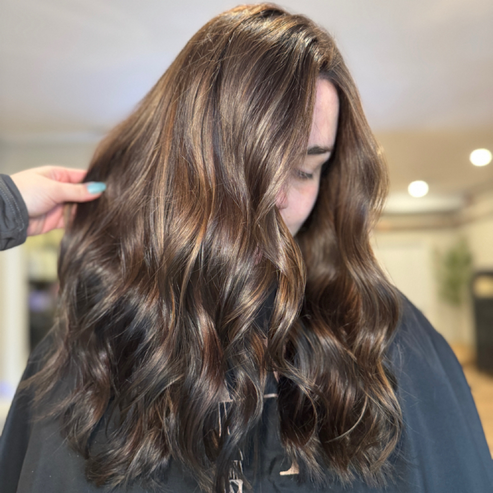 Root Retouch & Balayage Maintenance at Beautybyk in Marion, MA