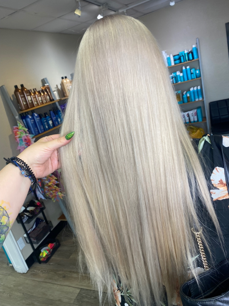 On Scalp Blonding