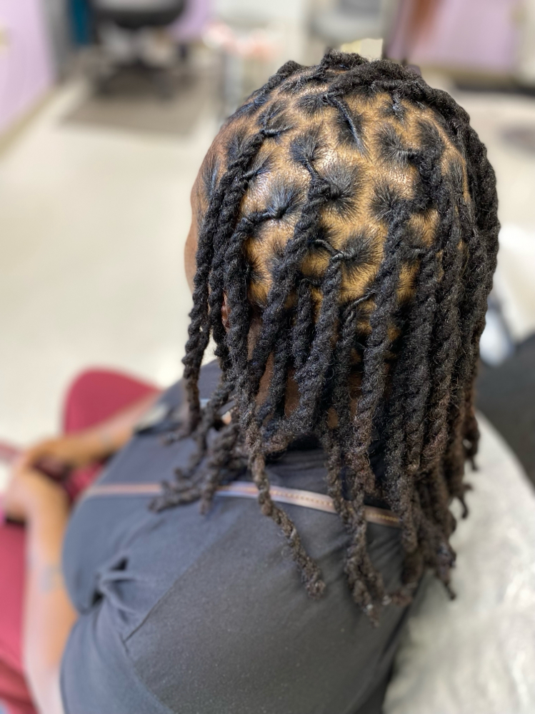 Loc Re-Twist w/Two Strand