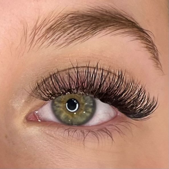 Hybrid Full Set at Lashes By Olivia Grace in Plano, TX