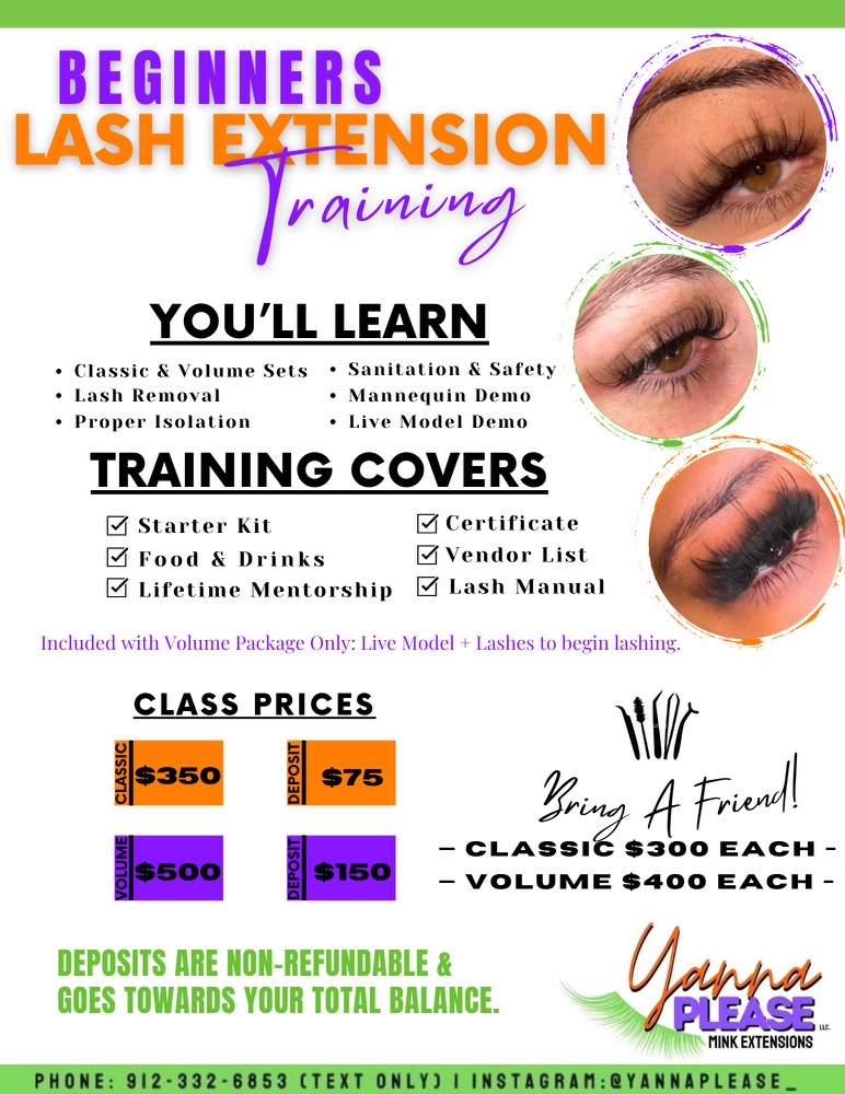 Lash Class ONE On ONE