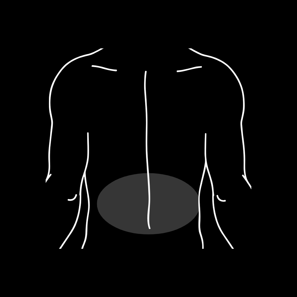 Half Back (upper/lower)