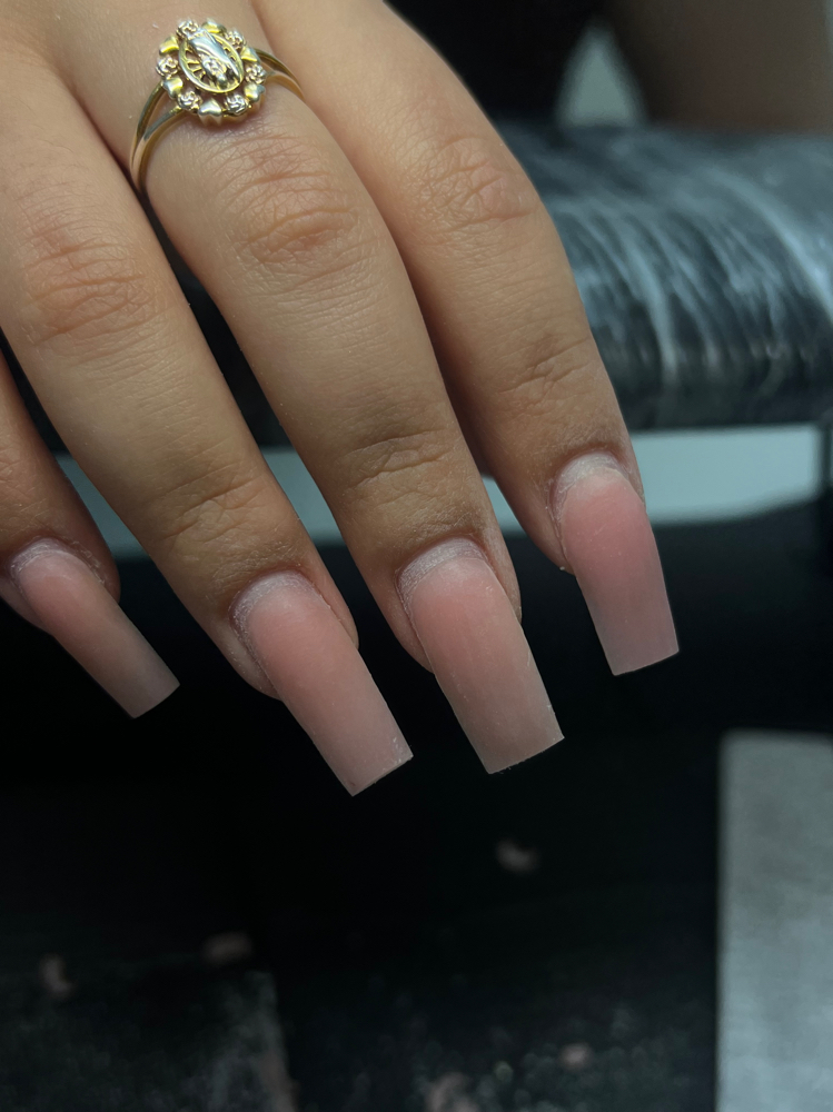 Acrylic Fill (medium-xlong) at NailzbyGiselle in Pasadena, CA