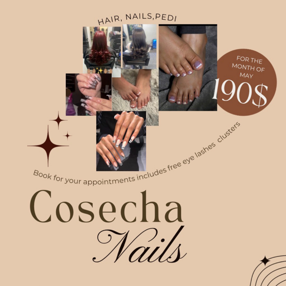 May Special at Cosecha nails and beauty in Haverhill, MA
