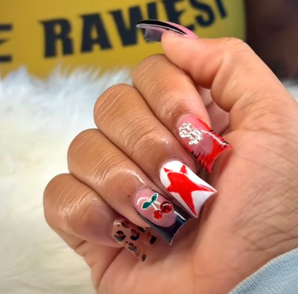 Duck Nails at La Ruche Nails in Bolton, NC