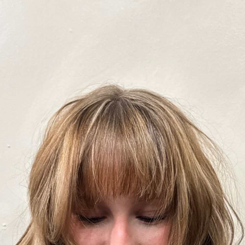 Bang/Fringe Trim at Living Color Salon in Beaufort, SC