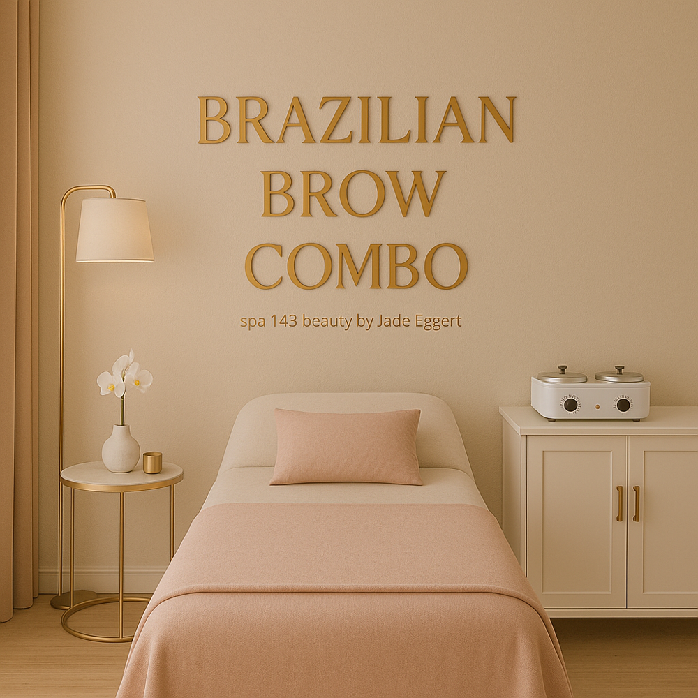 Brazilian / Eyebrow Wax Combo