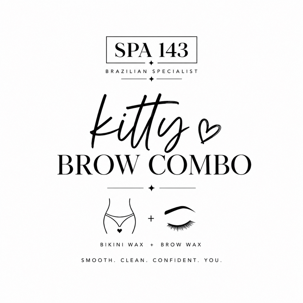 Brazilian / Eyebrow Wax Combo at Spa 143 Sola Salon in Rochester, MN