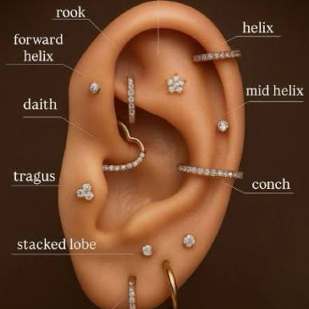 Cartilage Piercing(13+) at Studio M Beauty Co. in Salem, OR