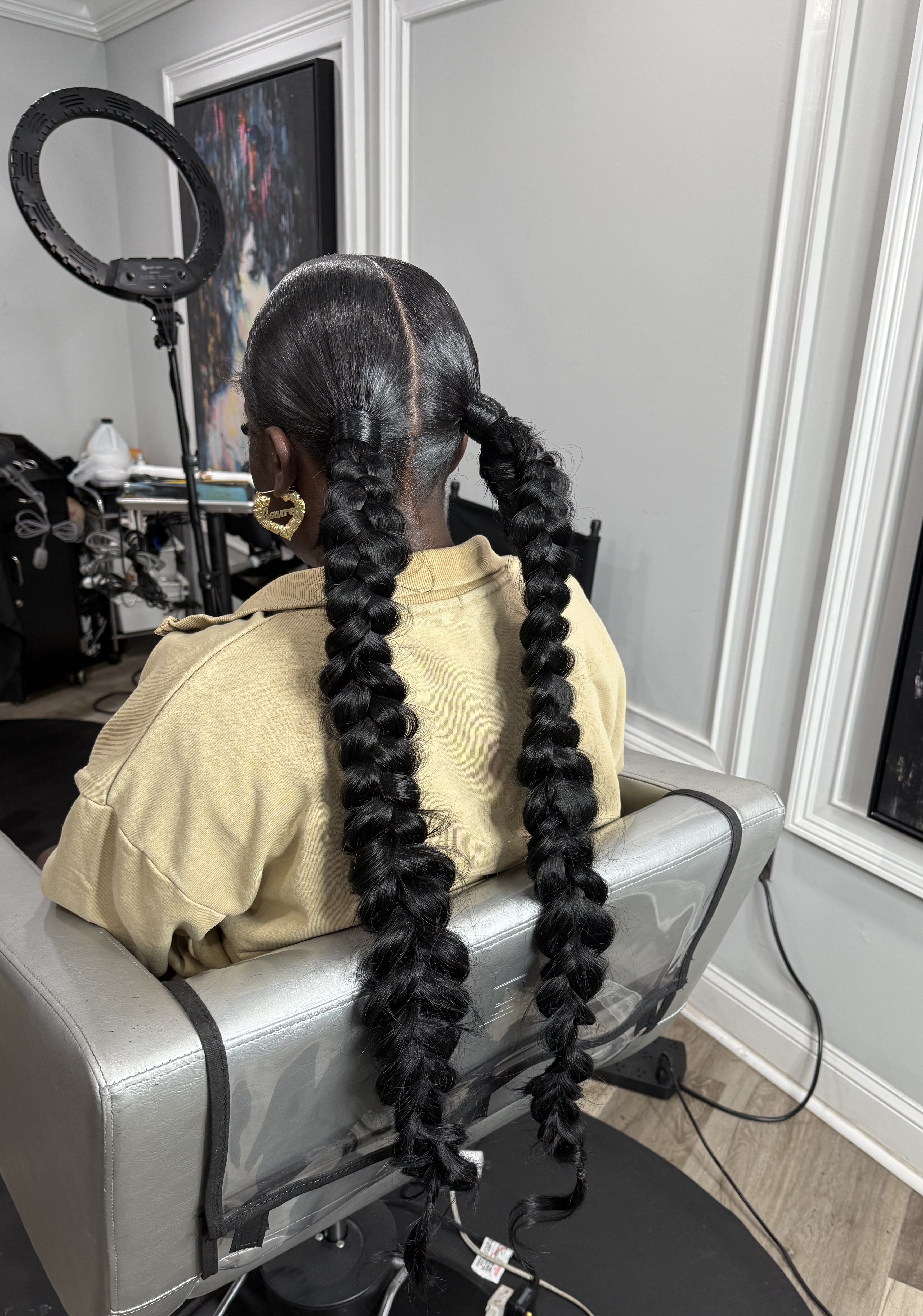 Two Ponytail Blend